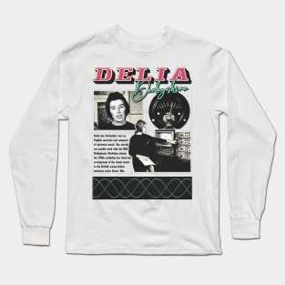 Delia Derbyshire /\// Fan Artwork Long Sleeve T-Shirt